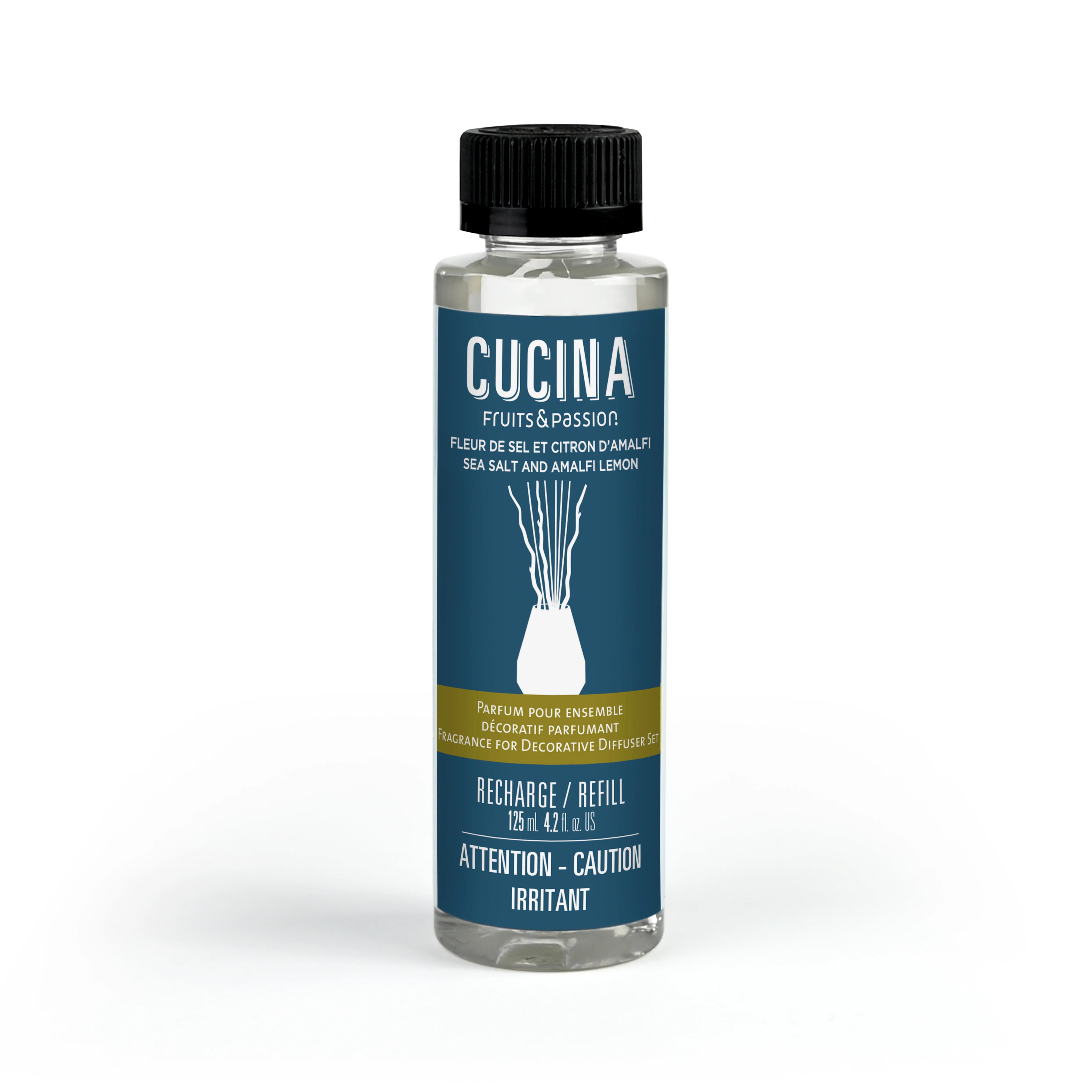 Decoratif Diffuser Fragrance | Sea Salt and Amalfi Lemon | 125 mL