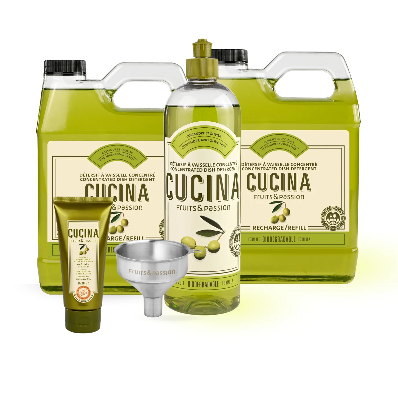 Dish Detergent Refill Bundle | Coriander and Olive Tree