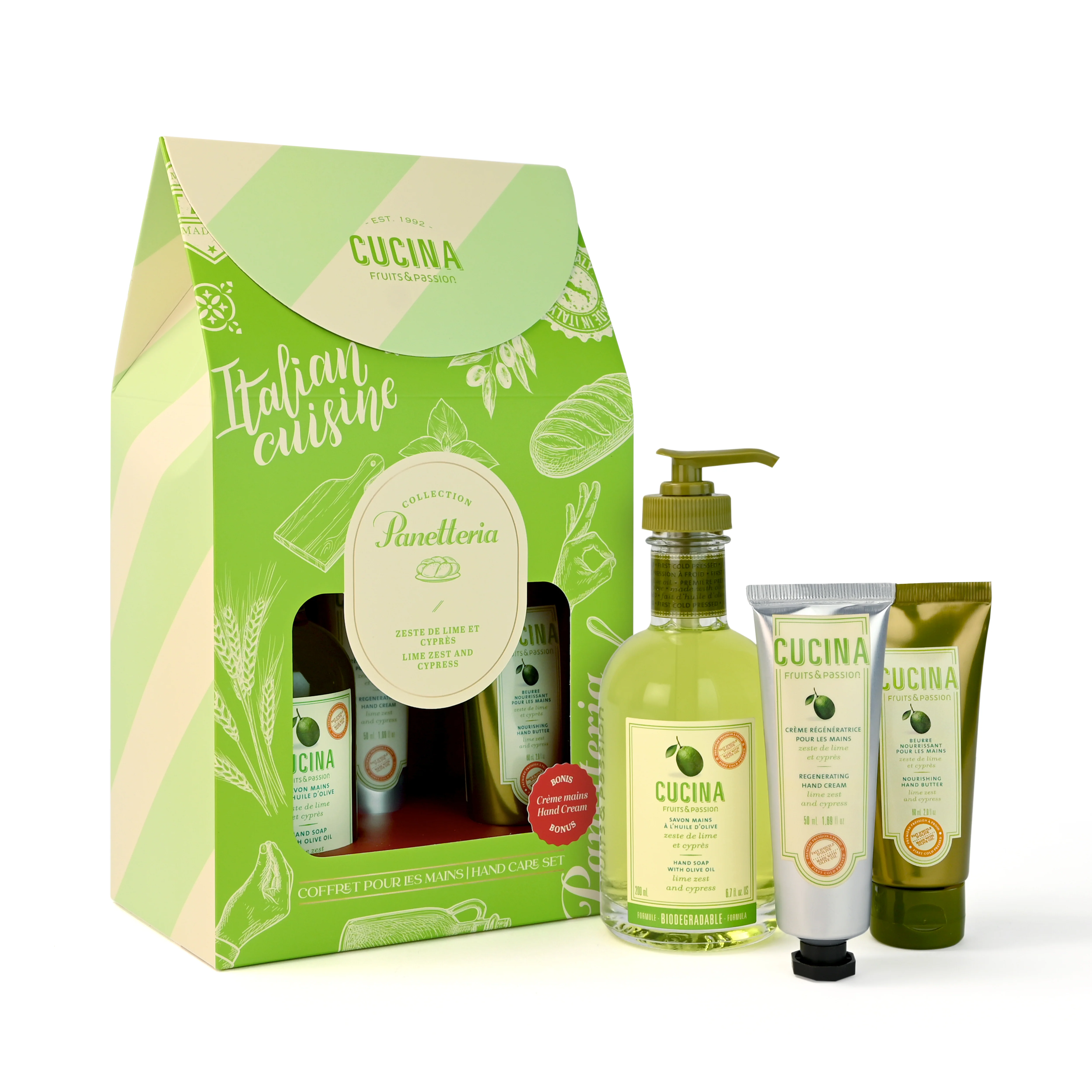 Hand care set | Lime Zest and Cypress - Image 2