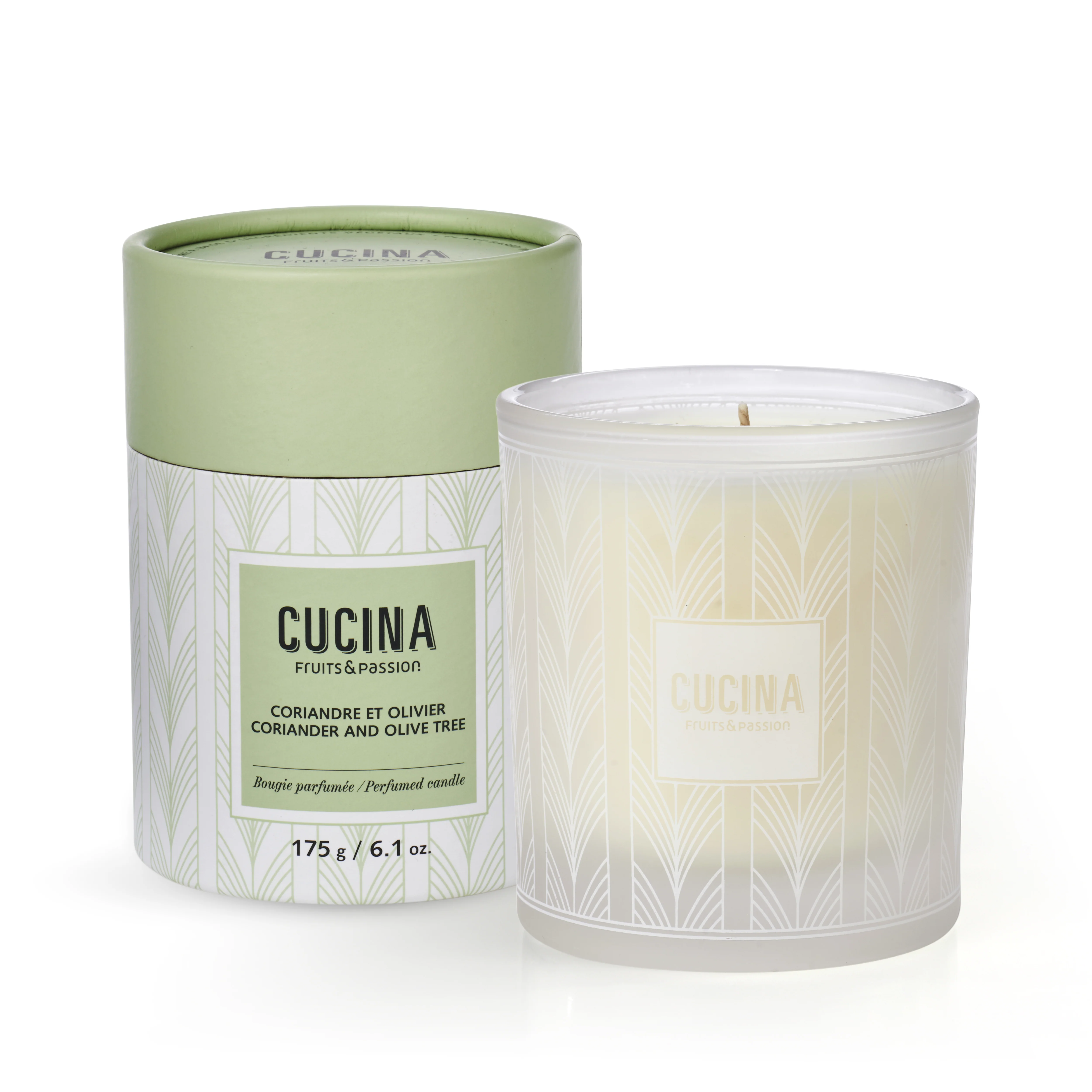 Perfumed Candle | Coriander and Olive Tree | 175G - Image 2