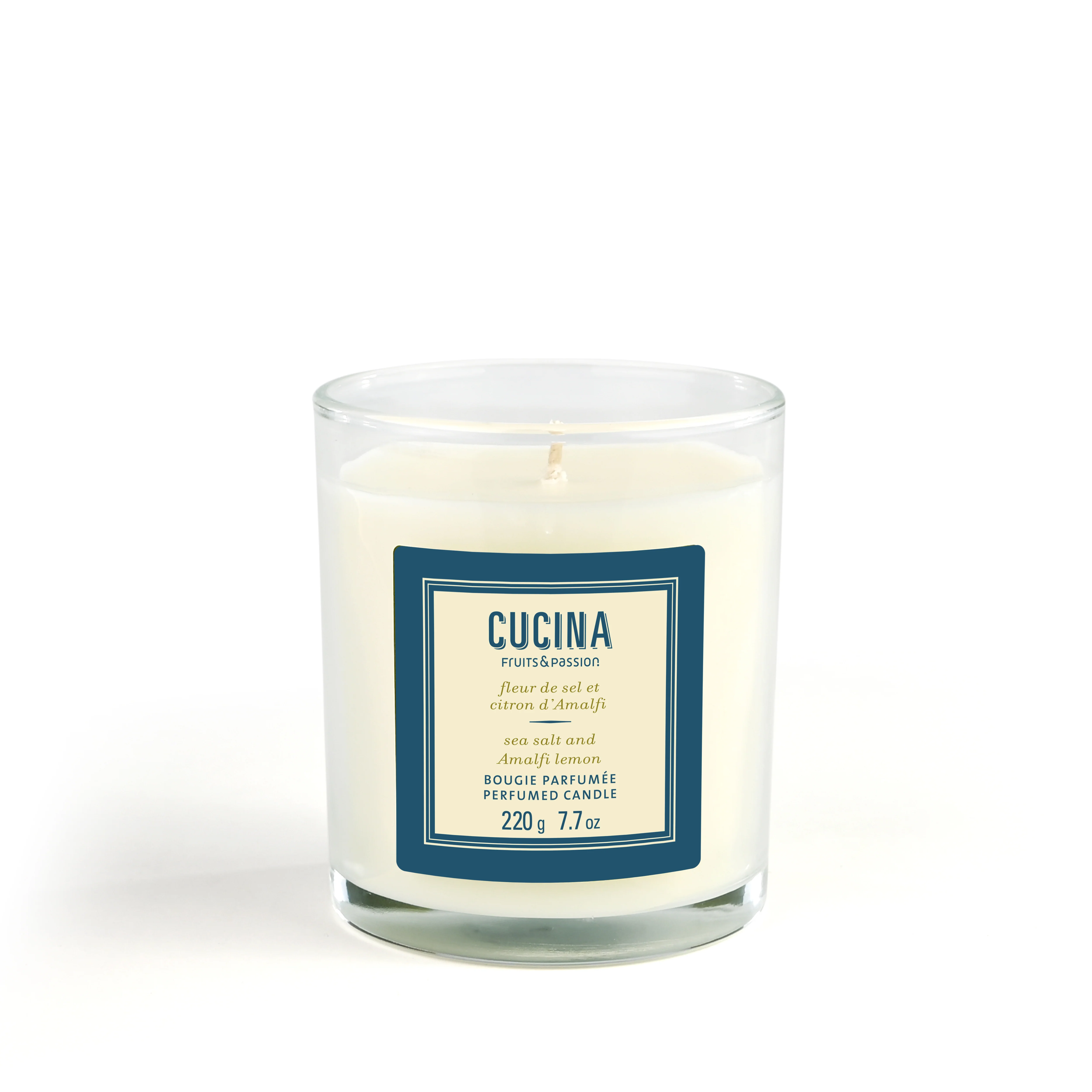 Perfumed Candle | Sea Salt and Amalfi Lemon | 220G - Image 2