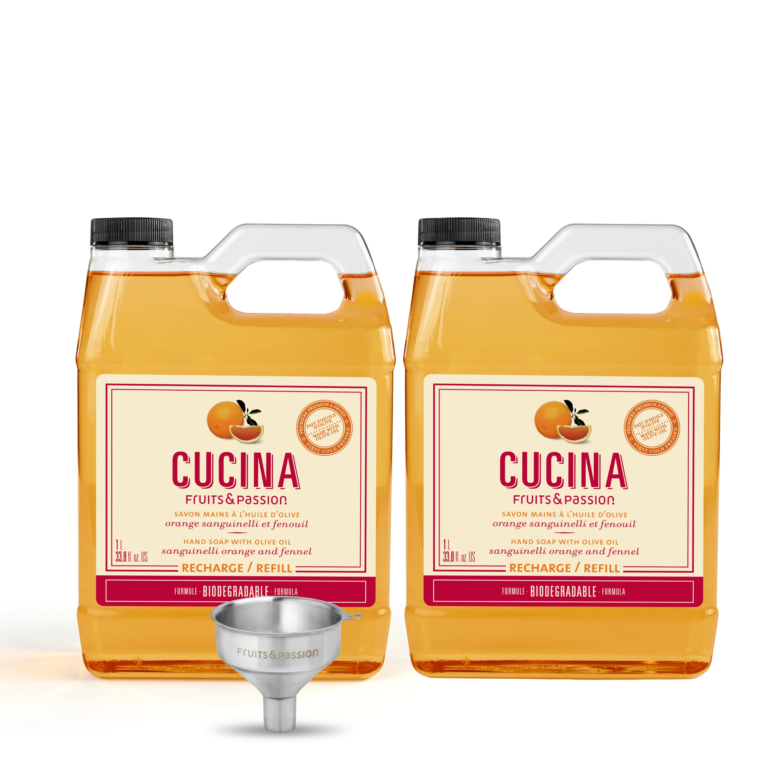 Hand Soap Refill Saving Bundle | Sanguinelli Orange and Fennel