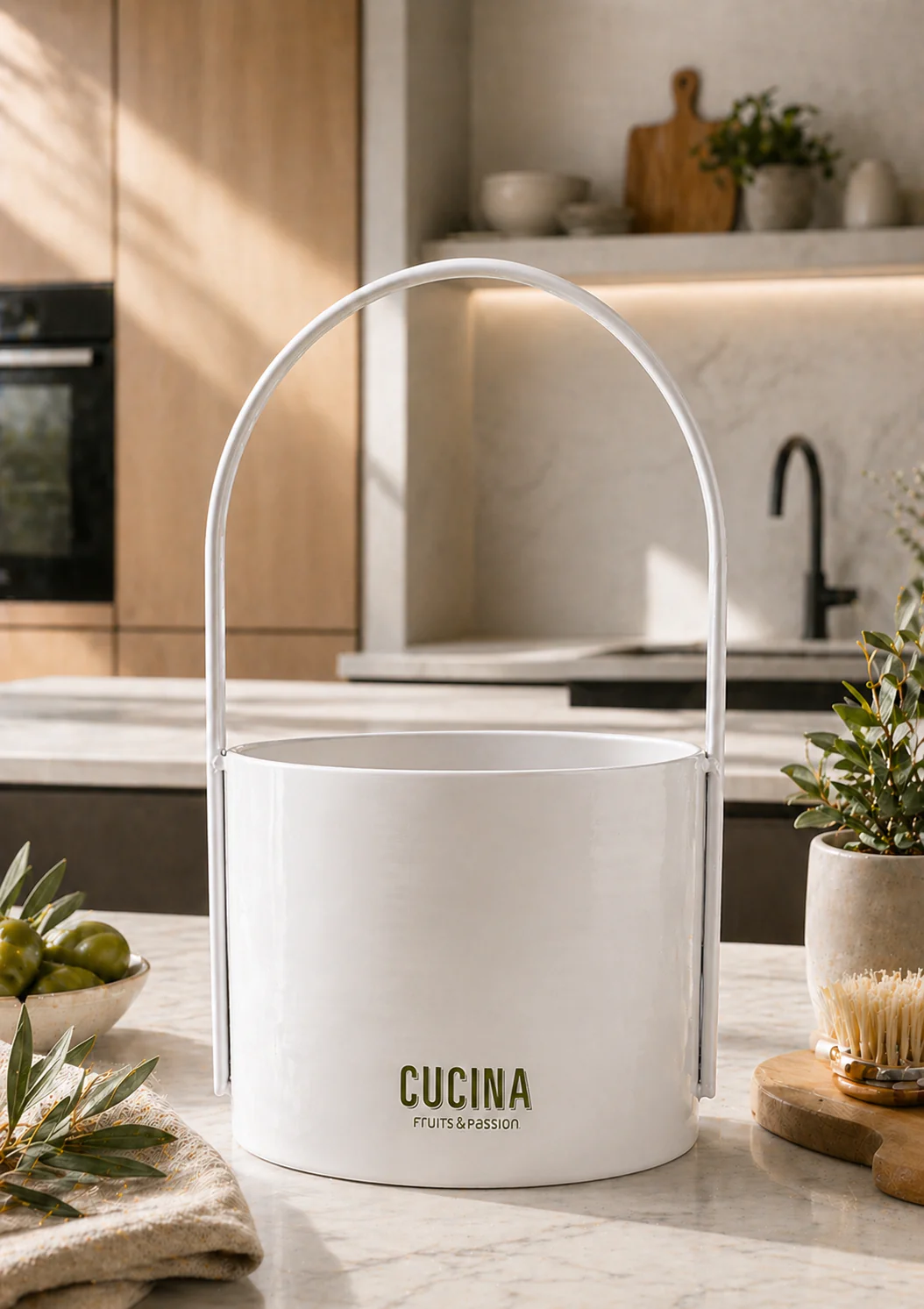 White Planter